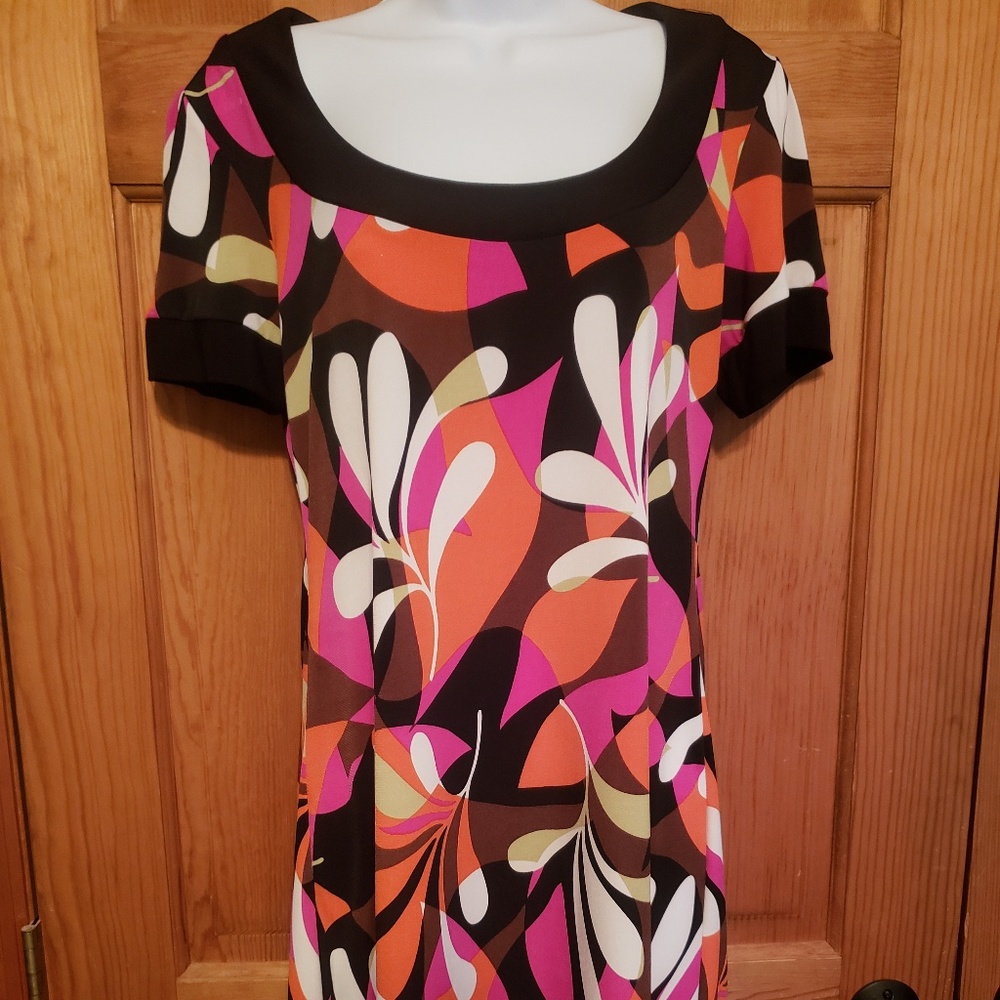 Tiana B. Boatneck Dress